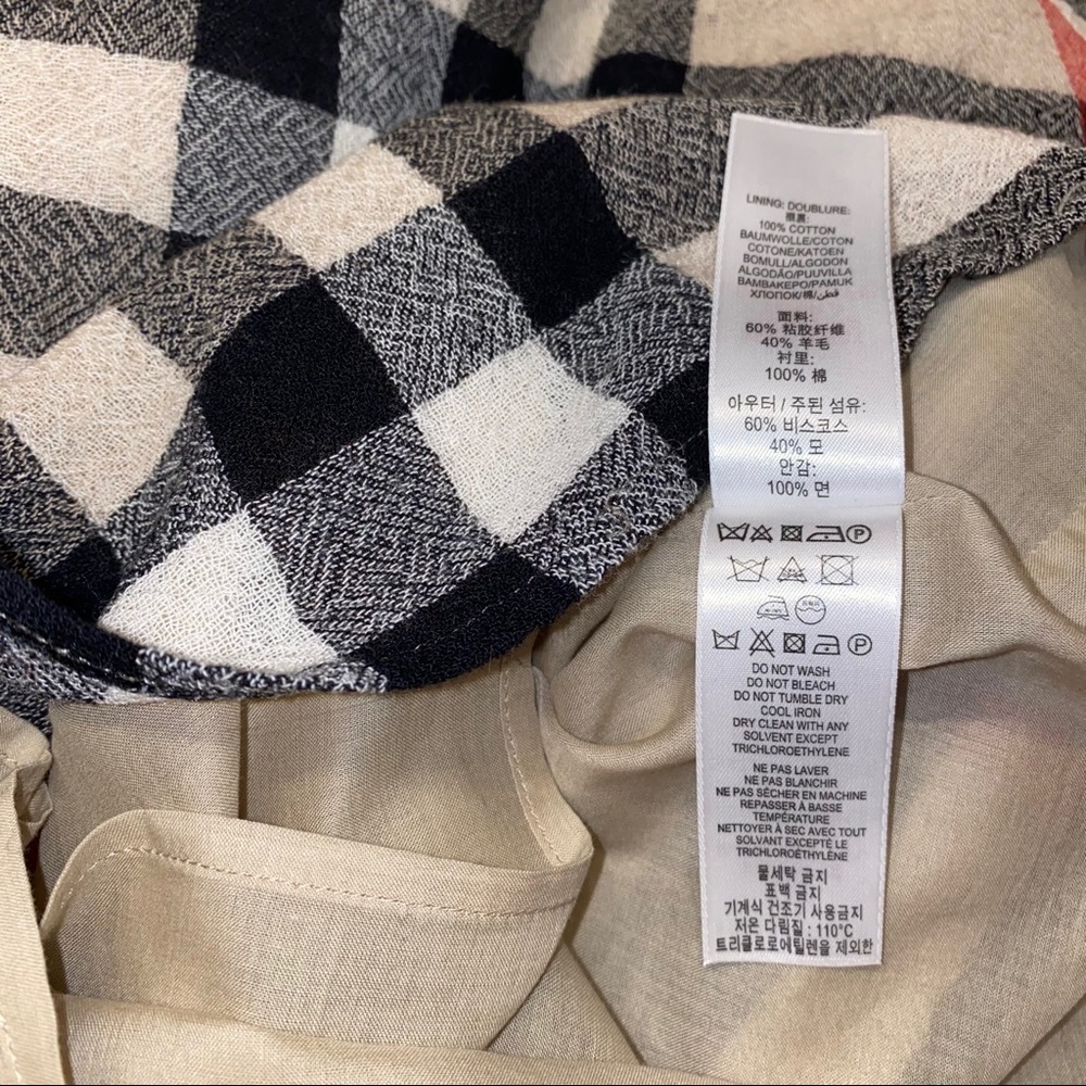 SOLD - NWT Burberry Girls House-Check Dress - Picture 9 of 13